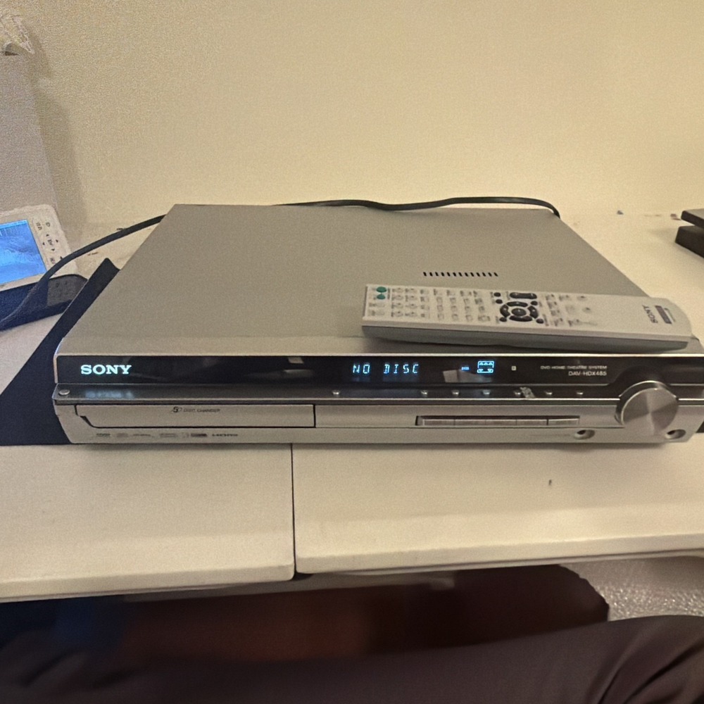 Sony DAV-HDX465 5 Disc DVD/CD  Changer HDMI Home Theatre System FM TESTED ⭐️5.1